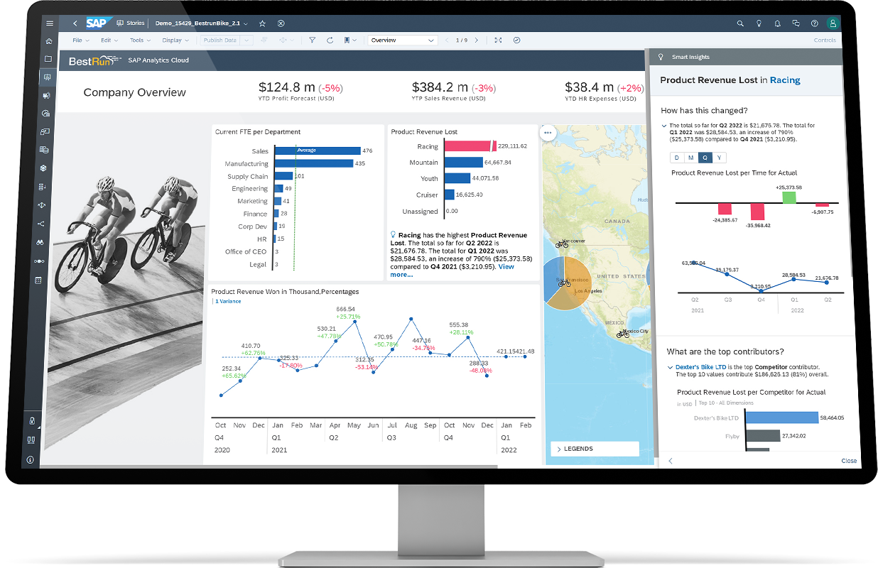 sap analytics cloud device revovrvw 1 Ramo Seja qual for a sua empresa, temos a solução